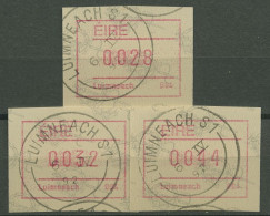 Irland Automatenmarken 1992 Versandstellensatz Automat 004 ATM 4.4 S1 Gestempelt - Franking Labels