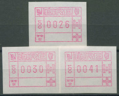 Irland Automatenmarken 1990 Freimarke Versandstellensatz ATM 1 S1 Postfrisch - Viñetas De Franqueo (Frama)