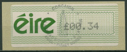 Irland Automatenmarken 1990 Freimarke Einzelwert ATM 3 Gestempelt - Vignettes D'affranchissement (Frama)