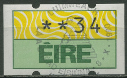 Irland Automatenmarken 1990 Freimarke Einzelwert ATM 2 Gestempelt - Frankeervignetten (Frama)