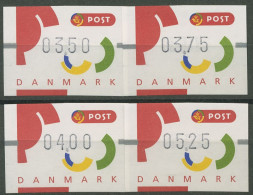 Dänemark ATM 1995 Segmente Portosatz ATM 3 S2 Postfrisch - Viñetas De Franqueo [ATM]