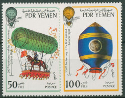Jemen (Südjemen) 1983 200 Jahre Luftfahrt Ballone 336/37 Postfrisch - Jemen