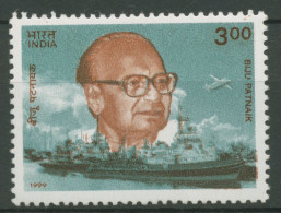 Indien 1999 Persönlichkeiten Politiker Biju Patnaik 1677 Postfrisch - Unused Stamps