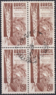 1960 Brasilien ° Mi:BR 986, Sn:BR 909, Yt:BR 694, Centenary Of Brazilian Ministry Of Agriculture, Landwirtschaft - Usati