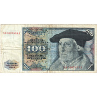 Billet, République Fédérale Allemande, 100 Deutsche Mark, 1970, 1970-01-02 - 100 Deutsche Mark