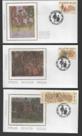 FDC Zijde : Nr 2552/54 Stempel: 9100 Sint Niklaas - 1991-2000