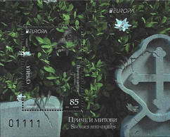 SERBIA /SERBIEN / SRBIJA /SERBIE - EUROPA 2022 -" STORIES &  MYTHS ".- SOUVENIR SHEET  MINT - 2022