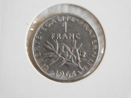 France 1 Franc 1964 SEMEUSE, NICKEL (713) - 1 Franc