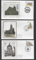 FDC Zijde : Nr 2561/65 Stempel: Toerisme - 1991-2000