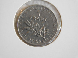 France 1 Franc 1965 SEMEUSE, NICKEL (715) - 1 Franc