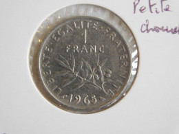 France 1 Franc 1965 Petite Chouette SEMEUSE, NICKEL (716) - 1 Franc