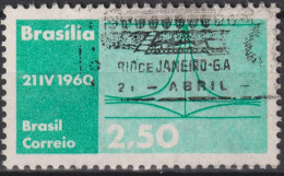 1960 Brasilien ° Mi:BR 978, Sn:BR 907, Yt:BR 692, President's Palace Of The Plateau - Usati