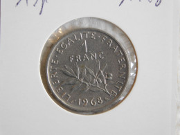 France 1 Franc 1968 SEMEUSE, NICKEL (719) - 1 Franc