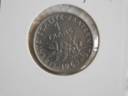 France 1 Franc 1969 SEMEUSE, NICKEL (720) - 1 Franc