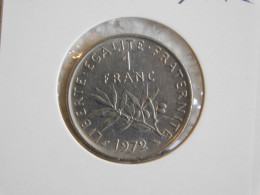 France 1 Franc 1972 SEMEUSE, NICKEL (723) - 1 Franc