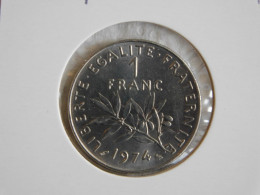 France 1 Franc 1974 SEMEUSE, NICKEL (725) - 1 Franc