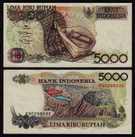 INDONESIEN - INDONESIA 5000 RUPIAH 1992/1992 Pick 130a VF+ (3+)  (17929 - Autres - Asie