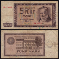 Ro 354a - DDR Banknote 5 Mark 1964 Gebraucht   (24740 - Altri & Non Classificati