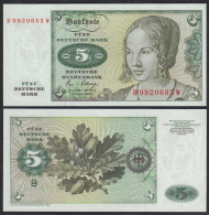 BRD 5 DM Bundesbanknote 1980 Ro 285a UNC (1)   (25149 - Sonstige & Ohne Zuordnung