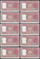 Indien - India - 10 Pieces A'2 RUPEES Pick 53d 1977/82 UNC (1)     (89272 - Sonstige – Asien