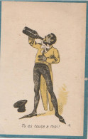 6 Cards Chromo  C1890 Serie Complete  Black People Humor Becoming Sick After  Drinking Alcohol A La Bottine Charleville - Pubblicitari