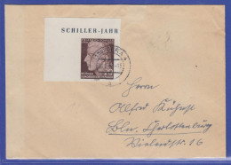 DDR 1955 Blockmarke Mi.-Nr. 466B Als EF Auf Brief Aus Gera - Autres & Non Classés