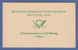 DDR Sondermarken-Heftchen SMHD 2 B ** Mit Je 1 X DDR HBL 12 Und 13  SELTEN !!! - Cuadernillos