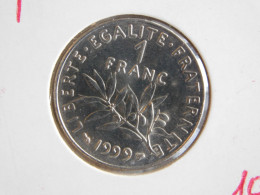 France 1 Franc 1999 SEMEUSE, NICKEL (745) - 1 Franc
