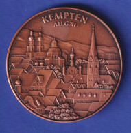 Medaille 1981 Sozialbau Kempten GmbH - Stadtansicht Von Kempten Im Allgäu - Andere & Zonder Classificatie