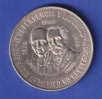 Mexiko Silbermünze 10 Pesos 150. Jahrestag Der Unabhängigkeit 1960 - Mexico