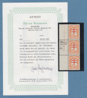 Latvija / Lettland 1925 Fehldruck Mi.-Nr. 161 F ORANGE Statt Violett ** / MNH   - Lettonie