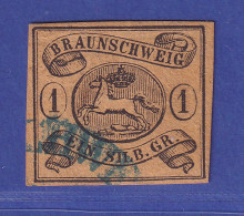 Braunschweig 1853 Wappen 1 Sgr  Mi.-Nr. 6 A  Gestempelt - Brunswick