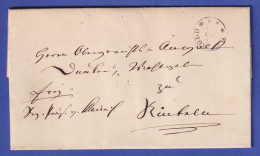 Preußen 1855 Brief Mit Schwarzem Einkreisstempel DETMOLD - Andere & Zonder Classificatie