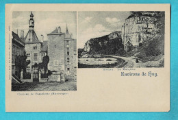 * Environs De Huy - Hoei (Liège - La Wallonie) * (Editeur Felix De Ruyter 1899) Chateau De Famelette Huccorgne, Marquise - Huy