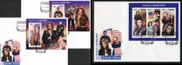 Guinea Bissau 2023, Lisa Marie Presley, Elvis, 3val In BF +2BF In 3FDC - Elvis Presley