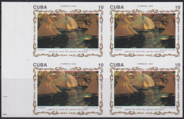 1993.193 CUBA 1993 30c MNH IMPERFORATED PROOF ART SOROLLA OF NATIONAL MUSEUM.  - Imperforates, Proofs & Errors