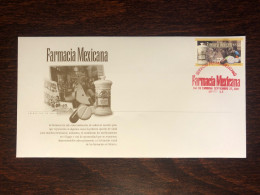 MEXICO FDC COVER 2001 YEAR PHARMACOLOGY PHARMACEUTICAL HEALTH MEDICINE STAMPS - Mexique