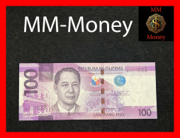 PHILIPPINES 100 Piso  2018    P. 222 But New  "sig. Duterte - Espenilla"    UNC - Philippines