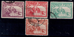 ROMANIA 1906 WELFARE MI No 169-72 USED VF!! - Gebraucht