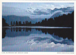AK 206706 NEW ZEALAND - Lake Matheson Mit Mount Cook - Nouvelle-Zélande
