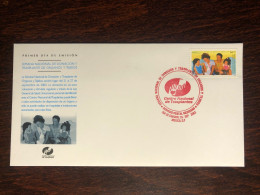 MEXICO FDC COVER 2003 YEAR ORGAN DONATION TRANSPLANTATION HEALTH MEDICINE STAMPS - Mexique