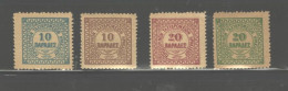 GREECE "CRETE ISSUE"  1898 - 1899 #2 - 5,  MNH - Crète