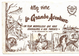 Buvard FESTIVAL CANNES 1954 Allez Vivre LA GRANDE AVENTURE Loup Renard Loutre Mors FILM MERVEILLEUX A CONSEILLER PARENT - Cine & Teatro