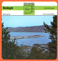 Fiche Ecologie Lac Tectonique Illustration Lac Baïkal Limnologie  Etude Zoologique Biotopes - Géographie