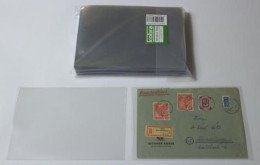 KOBRA T83Q Schutzhüllen: Größere Briefe 128 X 190 Hartfolie (100 Stück) #K-T83Q - Clear Sleeves