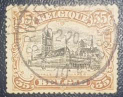 Belgium 35C Used Postmark Stamp 1915 - Other & Unclassified