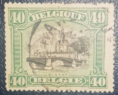 Belgium 40C Used Classic Daily Stamp 1915 - Otros & Sin Clasificación