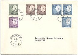 Correspondence - Sweden, Karlstad, N°1151 - Storia Postale