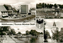73962828 Muehlhausen__Thueringen Wilhelm Pieck Platz Schwimmbad Naherholungszent - Mühlhausen