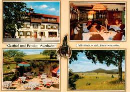 73923117 Schlechtbach_Schopfheim_Schwarzwald Gasthof Pension Auerhahn Gastraum T - Schopfheim